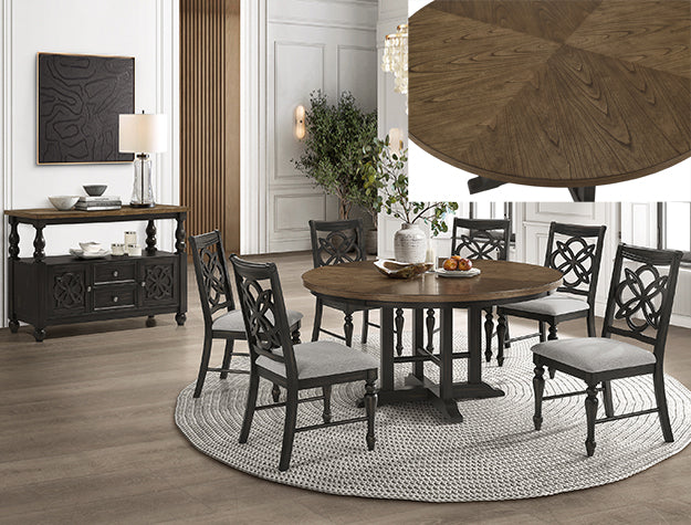 2134-60-8P HILARA ROUND DINING