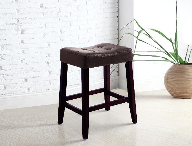 KENT SADDLE COUNTER STOOL BLACK