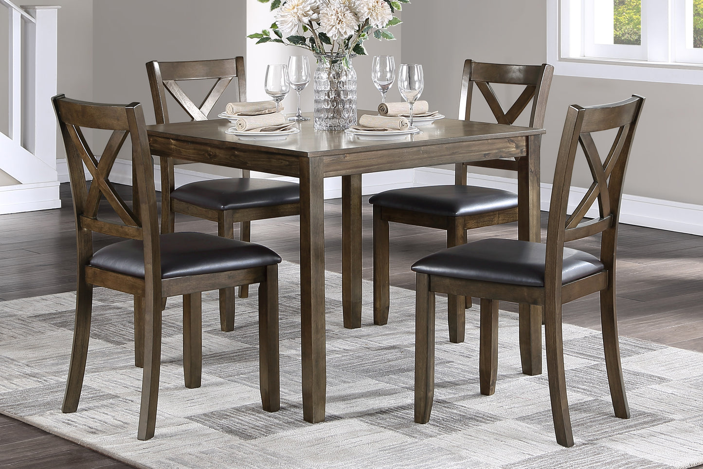 Products in 5838CH-5P Dining-Hazel Collection
