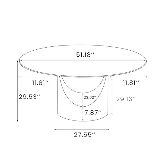 Smile 51" Dining Table