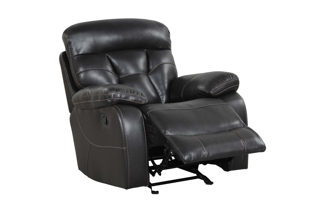 Tiger Black - 3pc Reclining Living Room