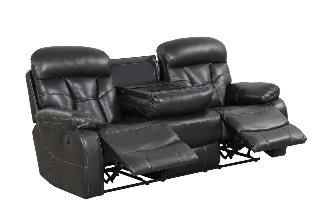Tiger Black - 3pc Reclining Living Room