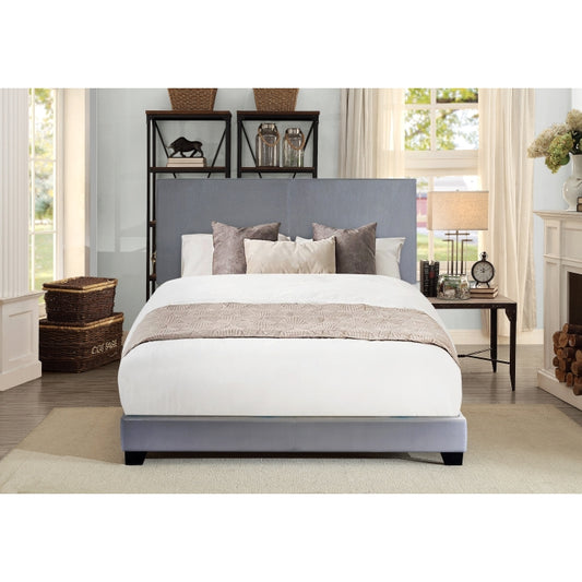 FULL PLATFORM BED WITH GREY PU