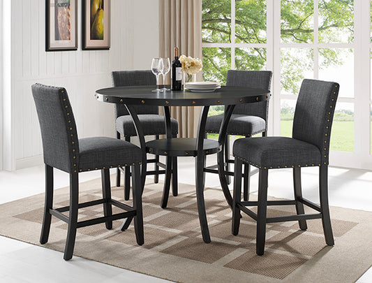 1713DGY-5P WALLACE COUNTER HEIGHT DINING GROUP