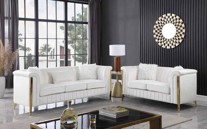S8288 Fara (Cream/Gold) – Arcoiris Furniture