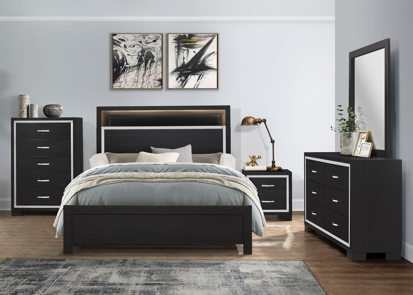 SH2216BK Bedroom-Bellante Collection