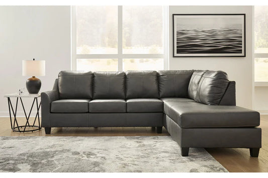 Valderno Fog 2-Piece Sectional with Chaise