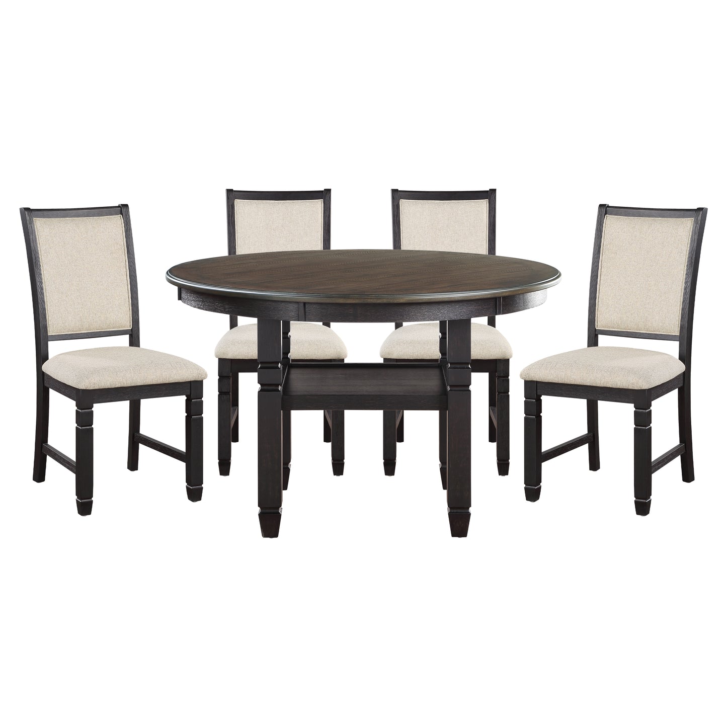 5800BK-48RD Dining Asher Collection