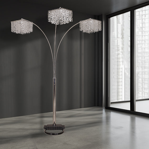 6217F-SV FLOOR LAMP