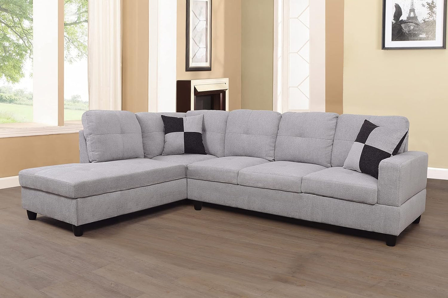 F121A light Grey Sectional