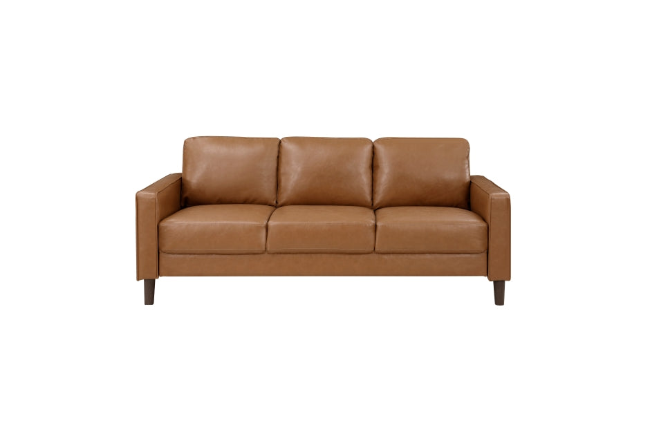 9203BRW Seating-Malcolm Collection Sofa & Loveseat