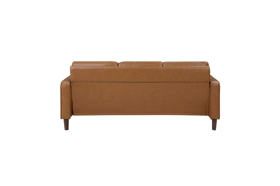 9203BRW Seating-Malcolm Collection Sofa & Loveseat