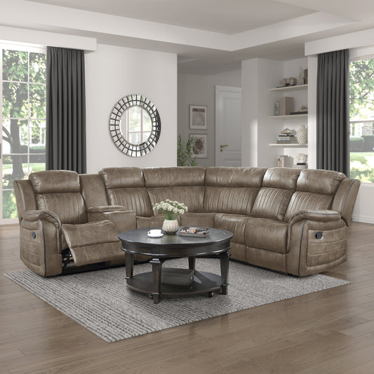 9479SDB*SC 3-Piece Reclining Sectional with Left Console