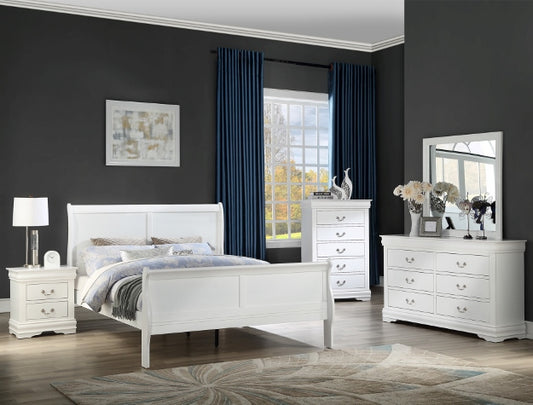 LOUIS PHILIP CHERRY BEDROOM GROUP