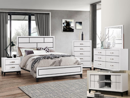 6Pcs AKERSON  BEDROOM GROUP