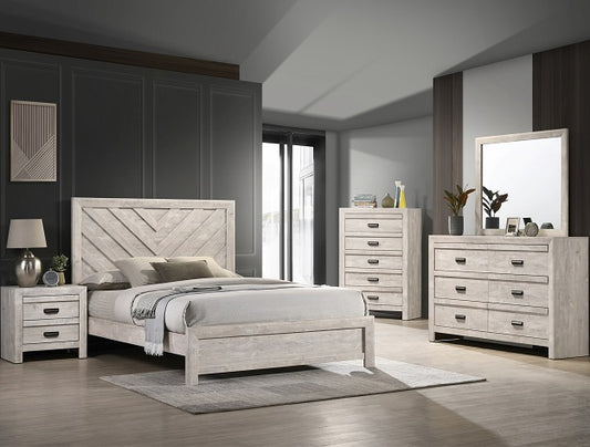 SETB9330 VALOR BEDROOM GROUP King bed frame +MATTRESS ONLY