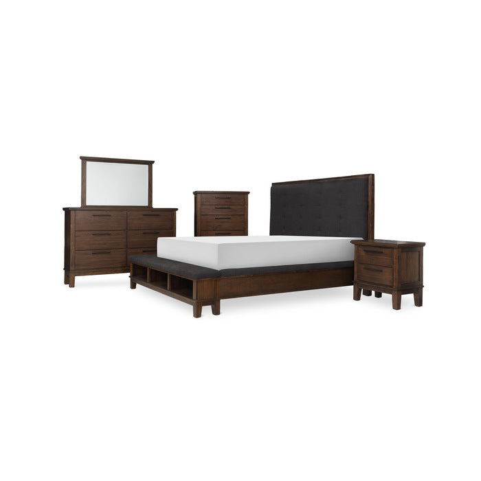 SH2213BRN - Brown Bedroom Set