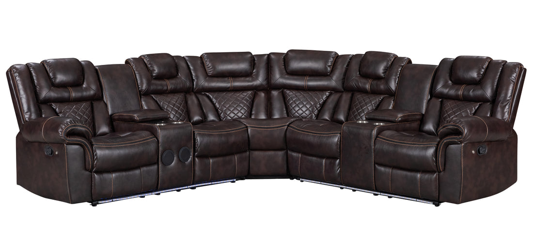 Alexa2023  Reclining Sectional