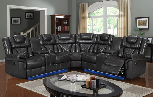 Alexa2023  Reclining Sectional