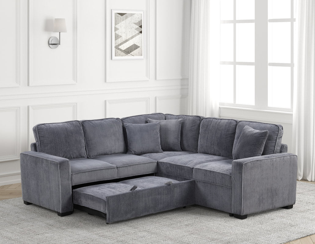 Ariel  Sectional With Pull-Out Bed