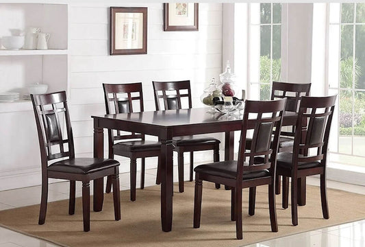 D1020 - Dining Table + 6 Chair Set