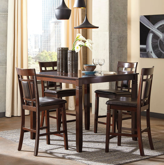 D1010 - Pub Table + 4 Chairs