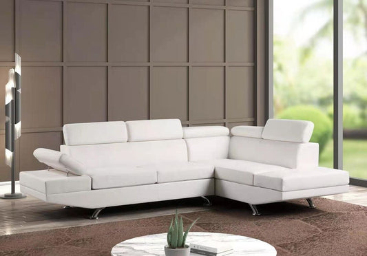 Moderno - Sectional (White)