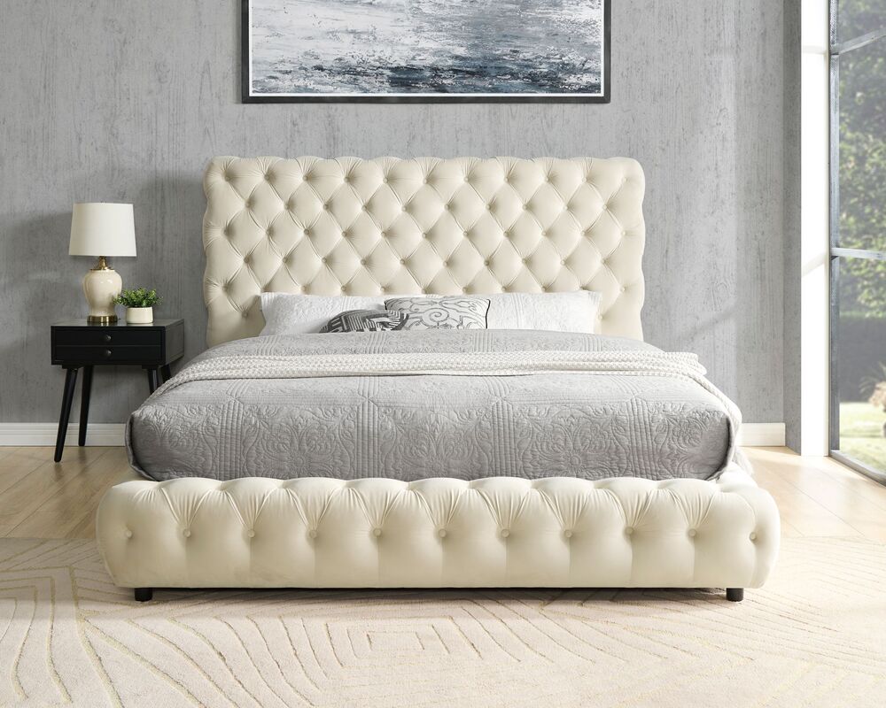 Dream Beige Platform Bed