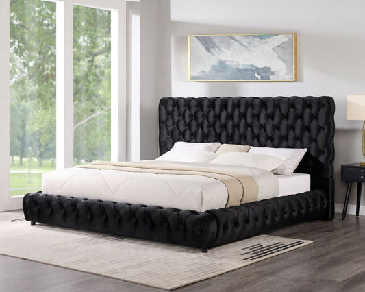 Dream Black Platform Bed