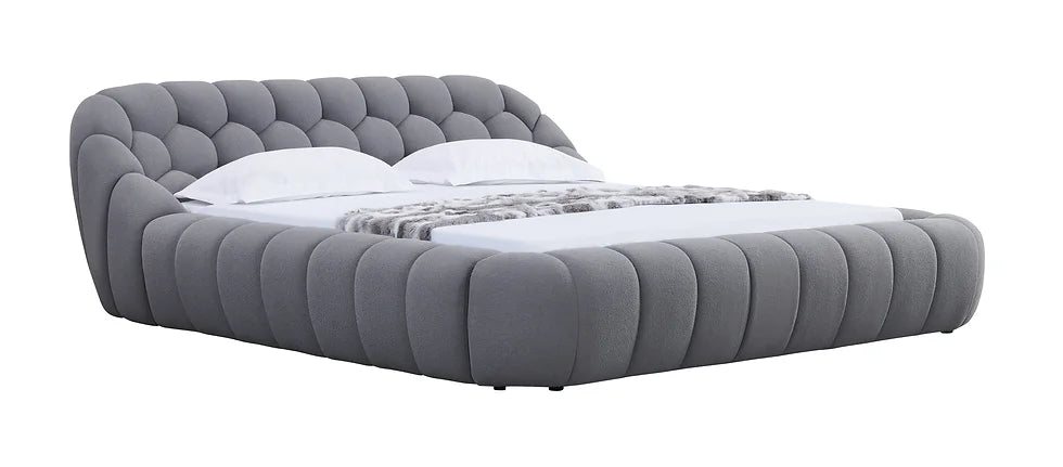 B127 Bubbles Bed (Grey)