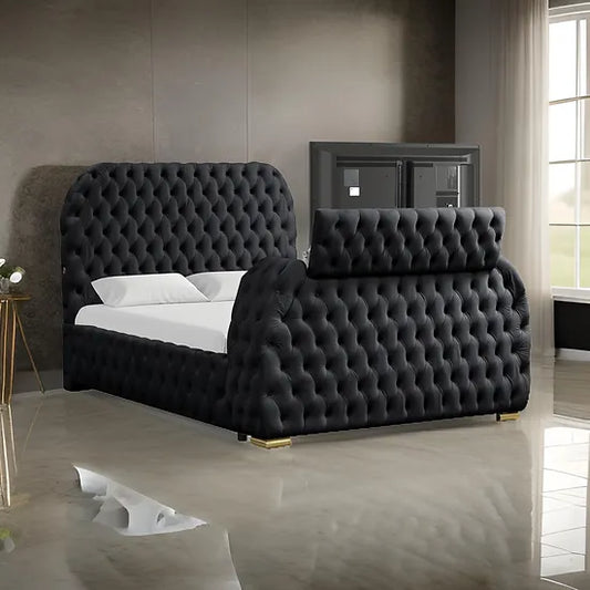 B8010 Royal (Black) Bed Frame