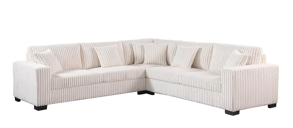 S861 Comfy II (Cream) Sectional