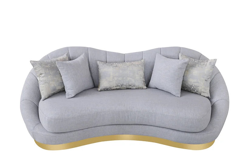 S4046 Olena (Dove Grey)- Sofa & Loveseat