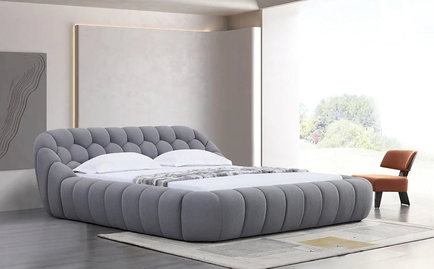 B127 Bubbles Bed (Grey)