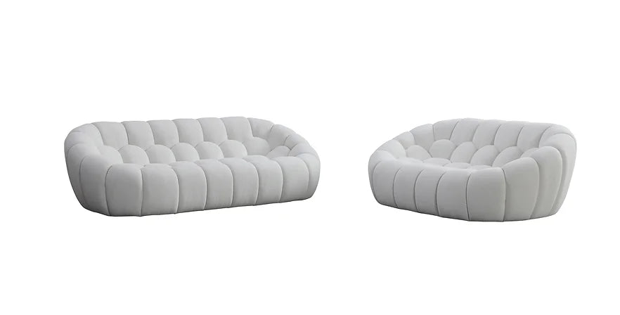 MI-2126 Bubbles Living Room Set (White)