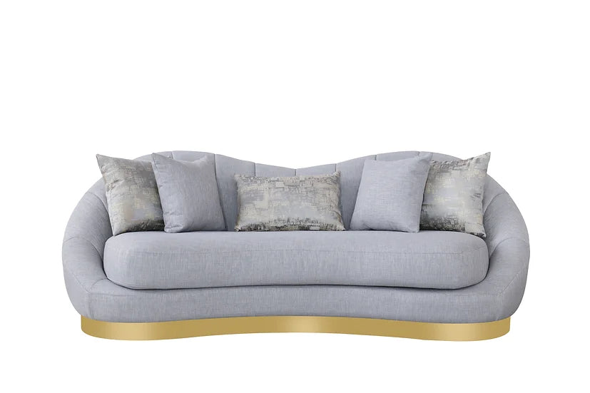 S4046 Olena (Dove Grey)- Sofa & Loveseat