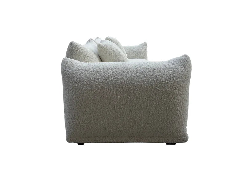 S3131 Homey (White) - Sofa & Oversized Chair