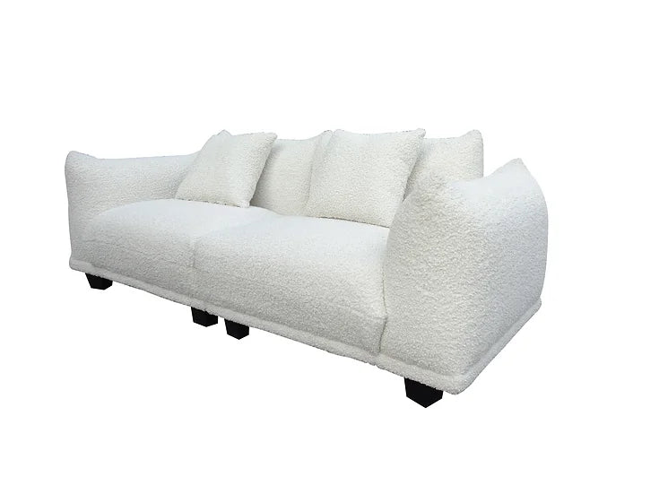 S3131 Homey (White) - Sofa & Oversized Chair