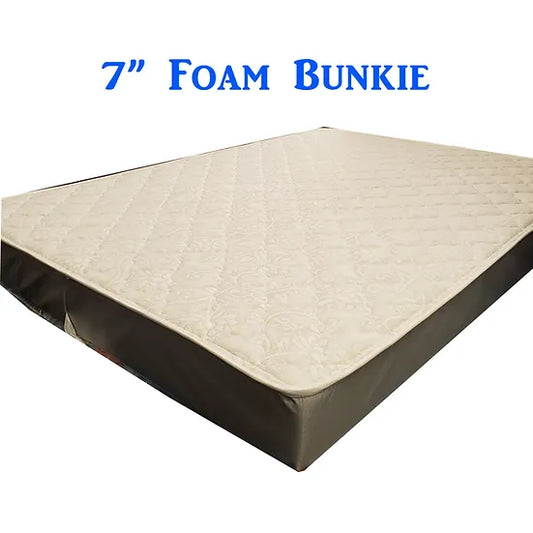 Foam Bunkie 7" BUNKIE MATTRESS W/ BOARD