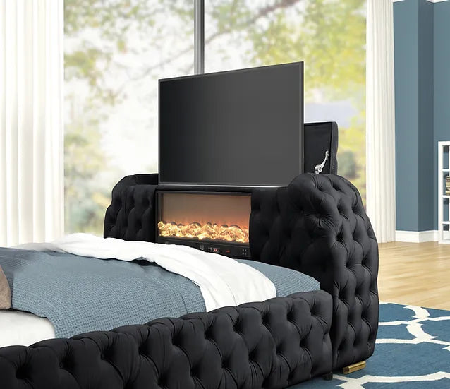 B8010 Royal (Black) Bed Frame