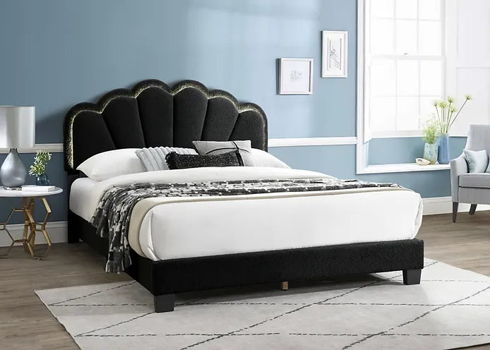 B9330 Gul (Black) Bed Frame