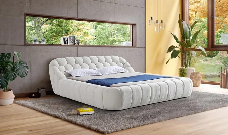 B127 Bubbles Bed (White)