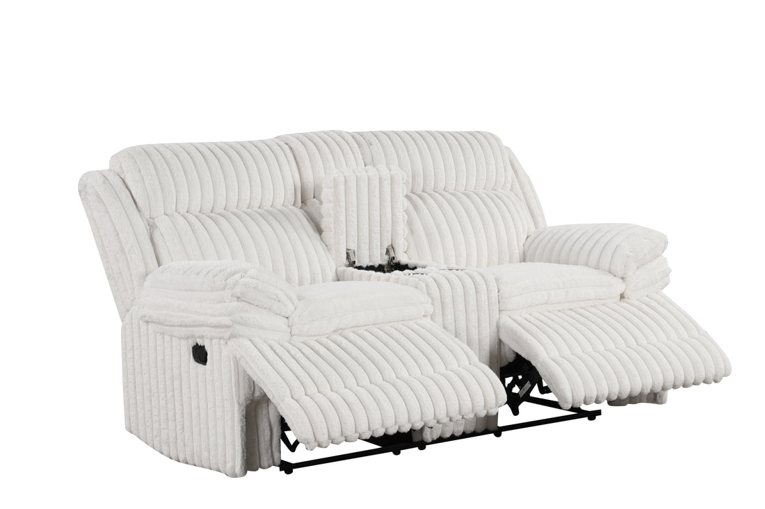 Heaven - White 3pc Reclining