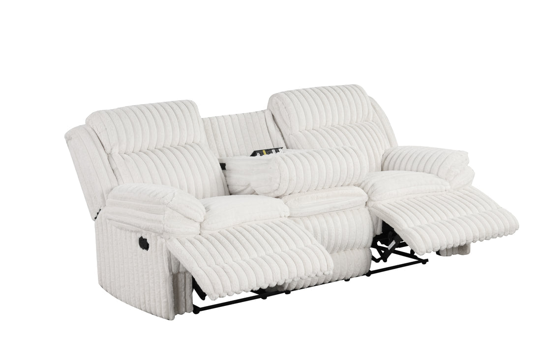 Heaven - White 3pc Reclining