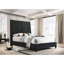 Chantilly Bed in Black 5265BK-QUEEN Bed