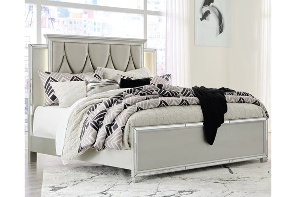 Lindenfield Silver King Panel Bed