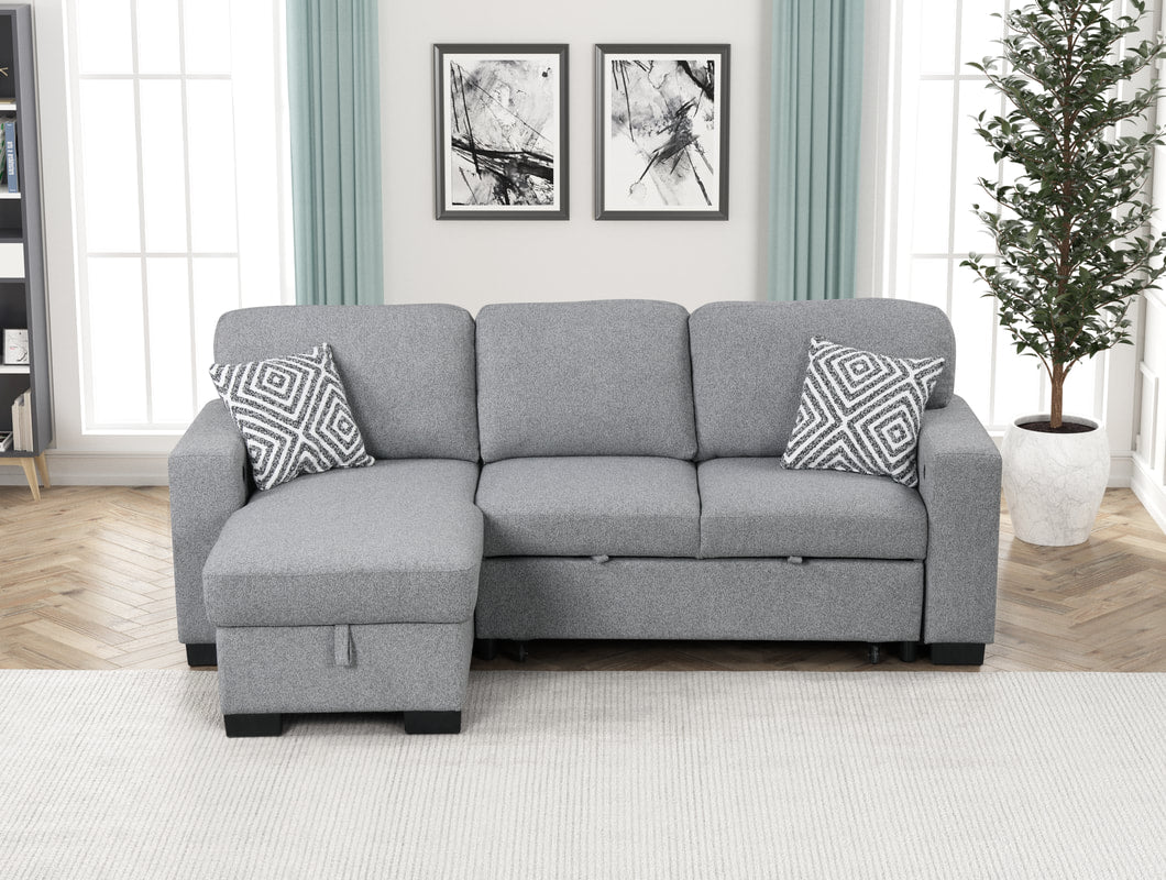 Pacific  Reversible Sectional With Pull-Out Bed