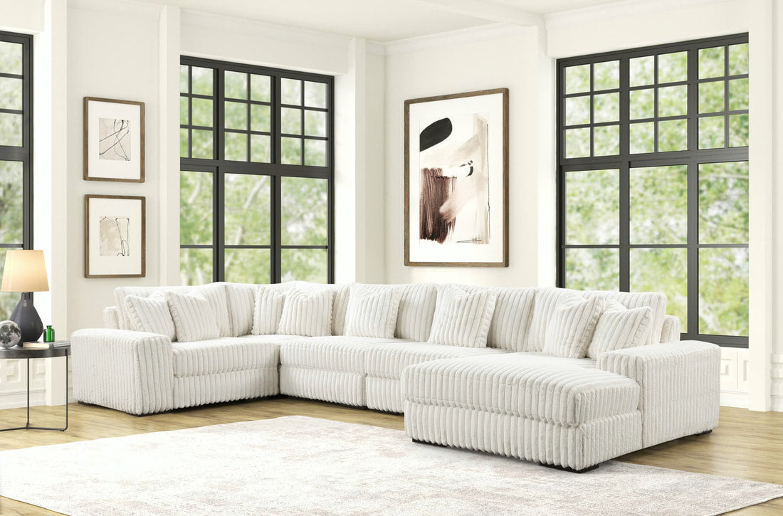 SEASONS2 BEIGE 5PC Sectional