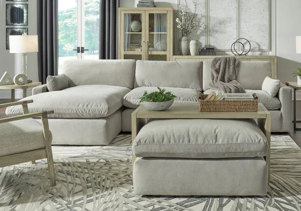 Sophie Gray 3-Piece LAF Chaise Sectional