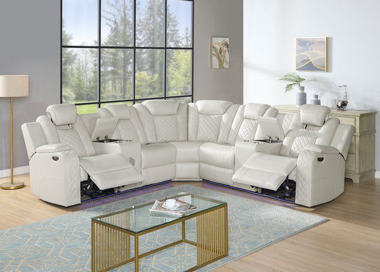 Spaceship Sand Power Reclining Sectional **NEW ARRIVAL**